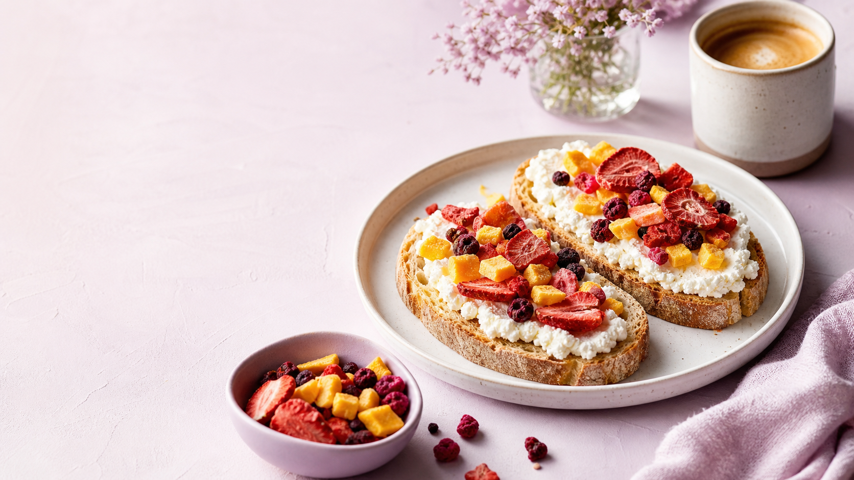 Best Freeze-Dried Fruit for Ricotta Toast Toppings, Healthy Snack Crunch, and Crunchy Fruit Snack Variety