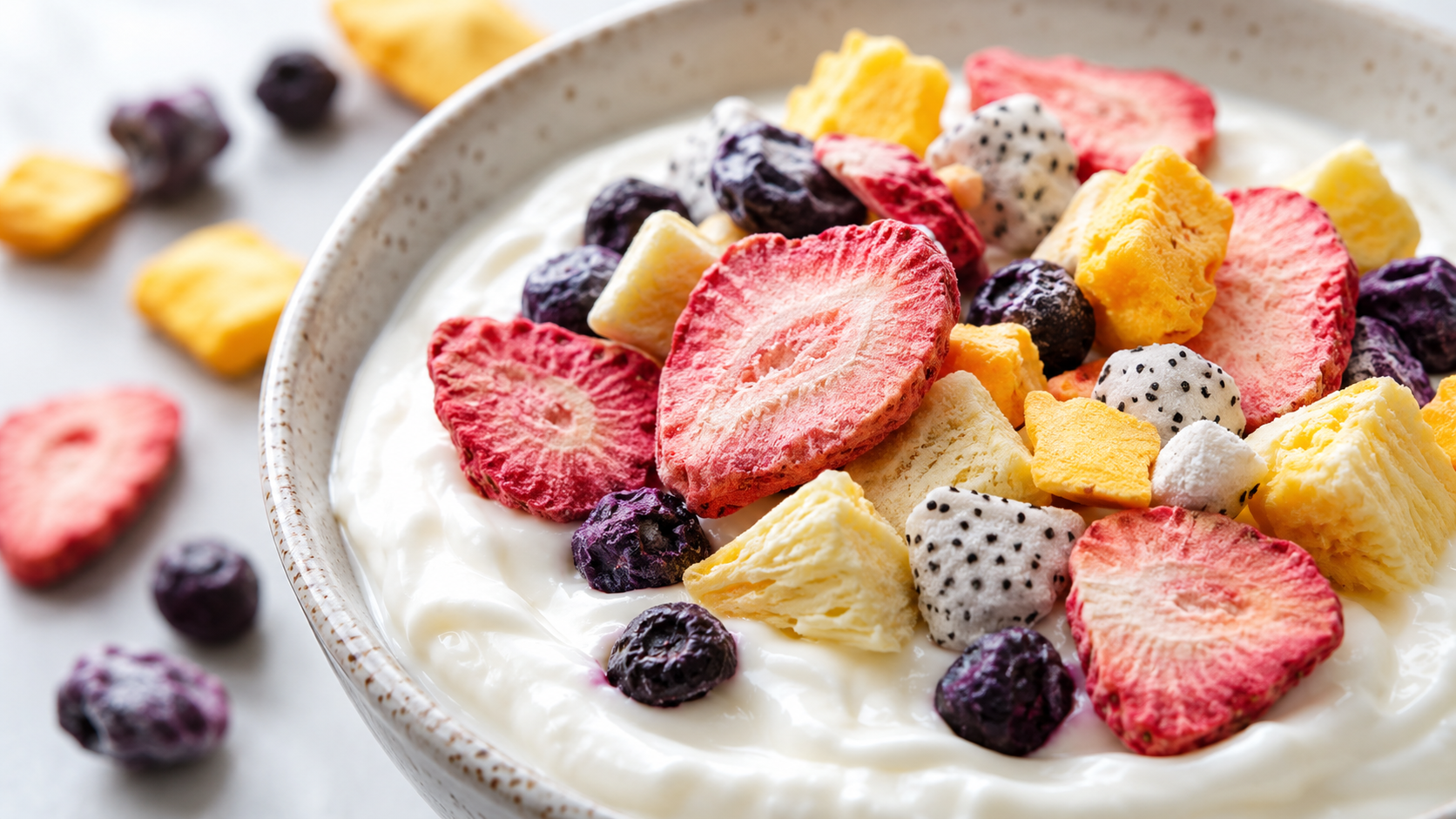 Best Freeze-Dried Fruit for Summer Yogurt Bowls, Desk Drawers, and Healthy Crunch