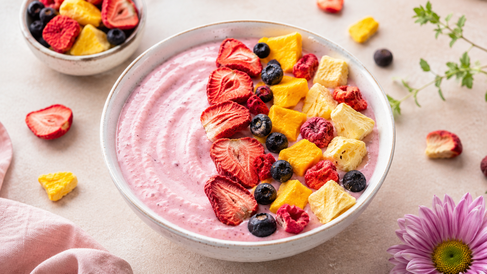 Best Freeze-Dried Fruit Toppings for Smoothie Bowls and Healthy Sweet Snacks