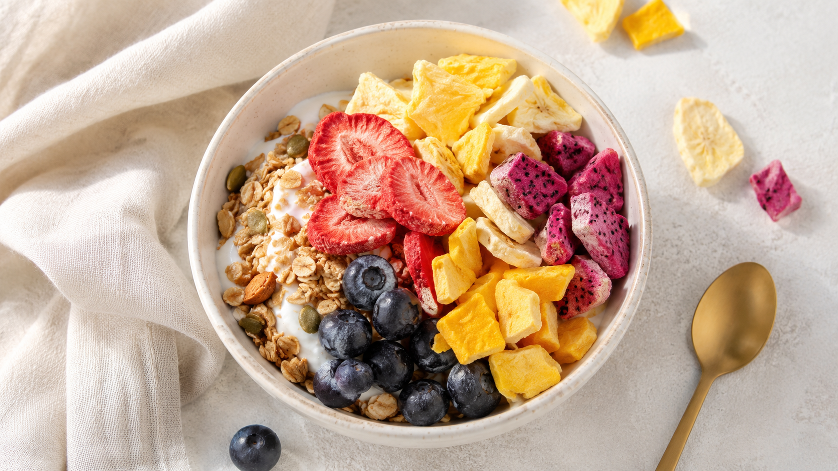 Crunchy Fruit Snack Ideas for Healthy Sweet Routines Built Around Freeze-Dried Fruit